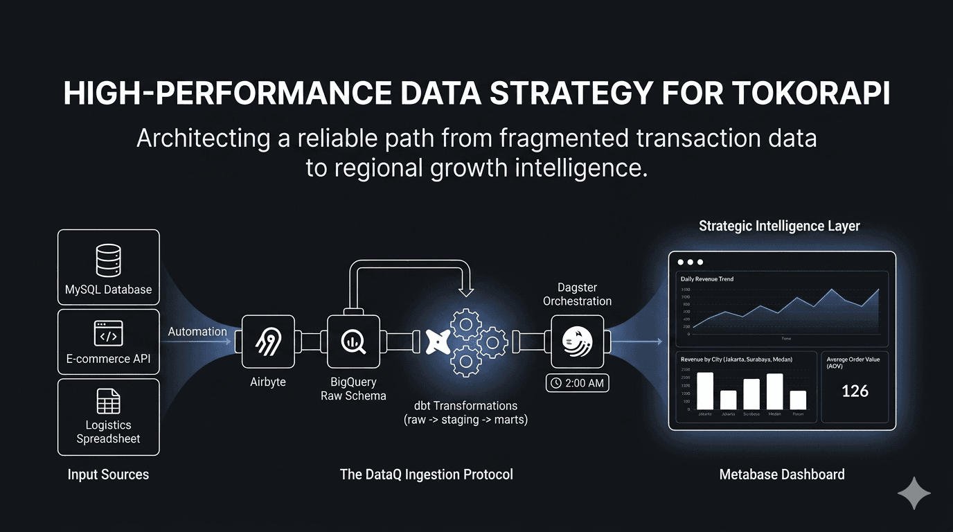 Data strategy, architecture, and pipeline for e-commerce companies